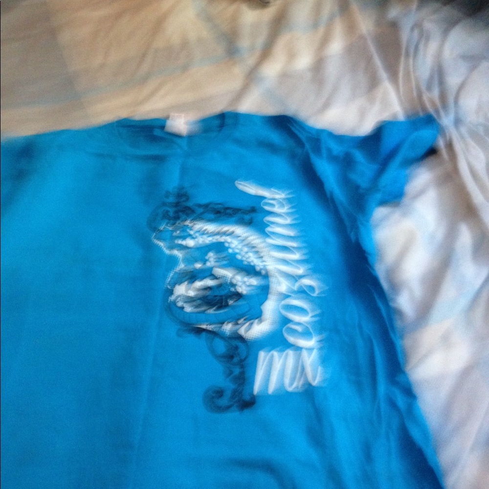 Blue t shirt